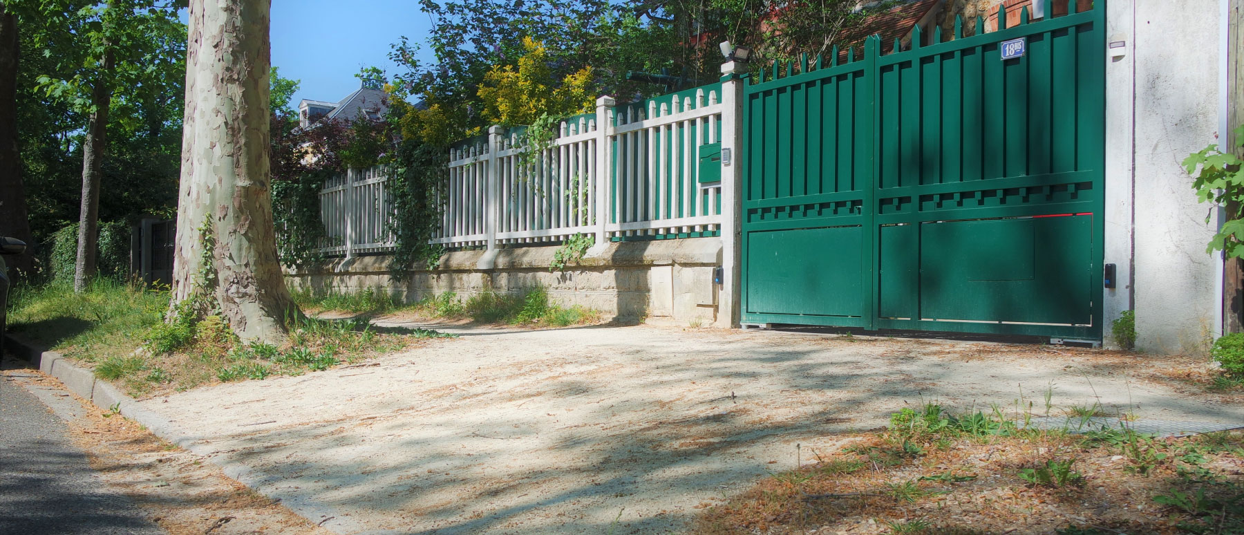 Demande de réalisation d’entrée charretière ASP Parc de Maisons