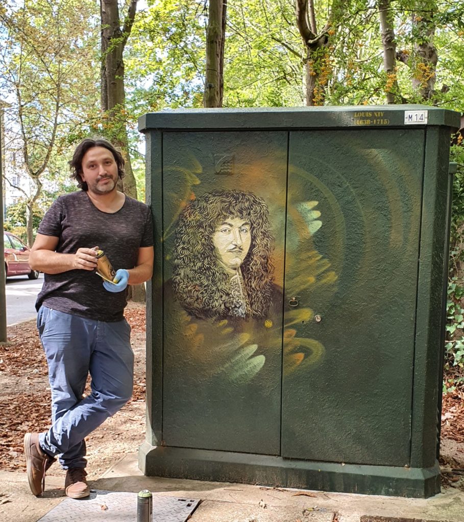 street art c215 parc maisons-laffitte